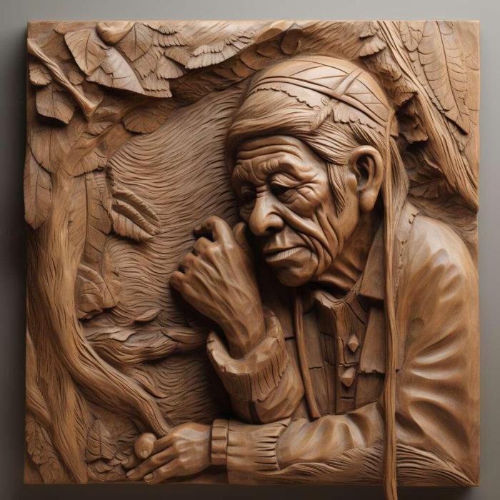 نموذج ثلاثي الأبعاد لآلة CNC 3D Art 